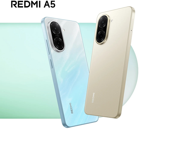گوشی موبایل شیائومی مدل Redmi A5 4G دو سیم کارت ظرفیت 64 گیگابایت و رم 3 گیگابایت - پک گلوبال -ریجستری شده و همراه با کد فعالسازی