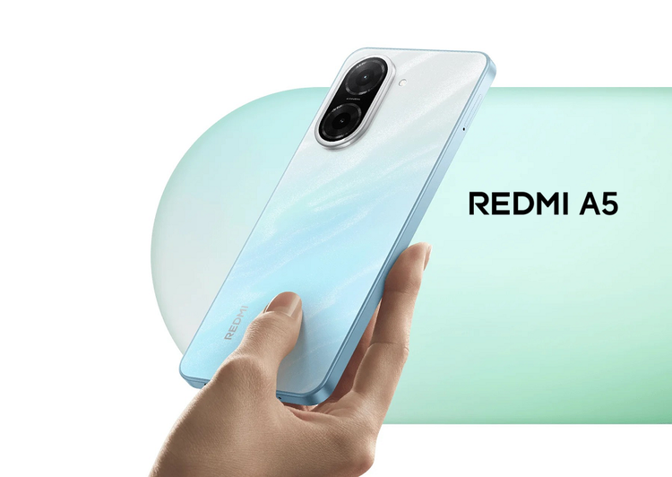 گوشی موبایل شیائومی مدل Redmi A5 4G دو سیم کارت ظرفیت 64 گیگابایت و رم 3 گیگابایت - پک گلوبال -ریجستری شده و همراه با کد فعالسازی