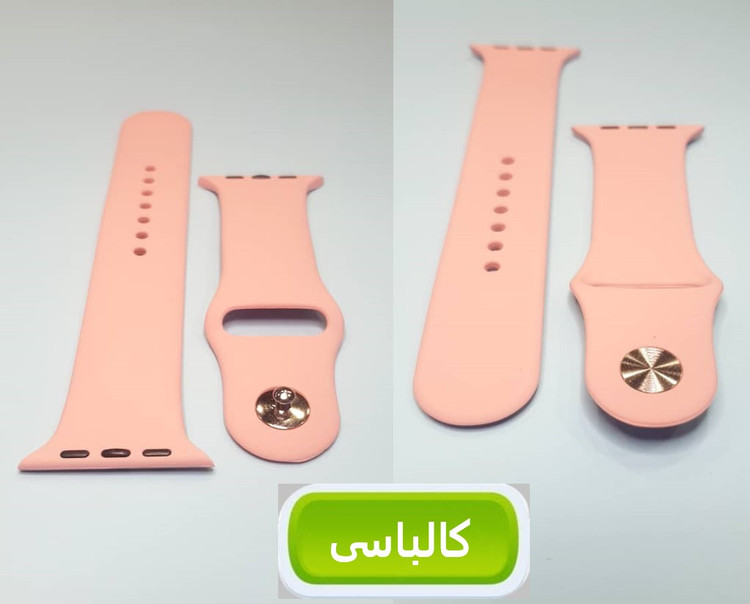 بند سیلیکنی پاکنی ساعت هوشمند مدل خشابی - مناسب برای سایزهای 42 تا 49 میلیمتری - بسته 3 عددی