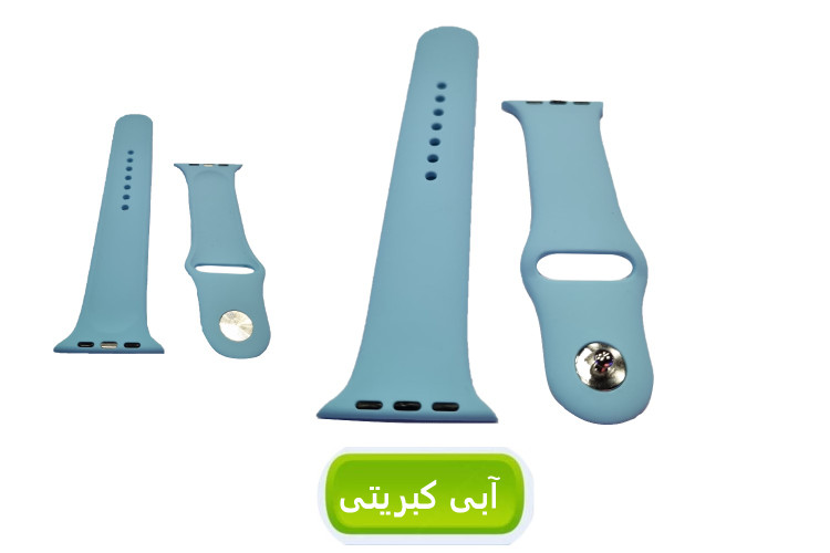 بند سیلیکنی پاکنی ساعت هوشمند مدل خشابی - مناسب برای سایزهای 42 تا 49 میلیمتری - بسته 3 عددی