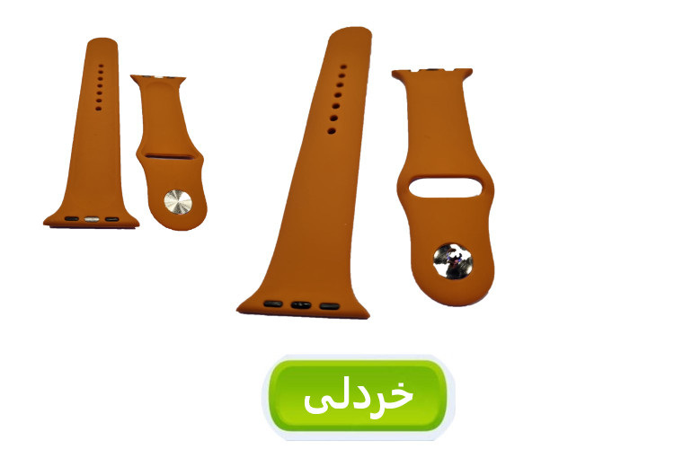 بند سیلیکنی پاکنی ساعت هوشمند مدل خشابی - مناسب برای سایزهای 42 تا 49 میلیمتری - بسته 3 عددی