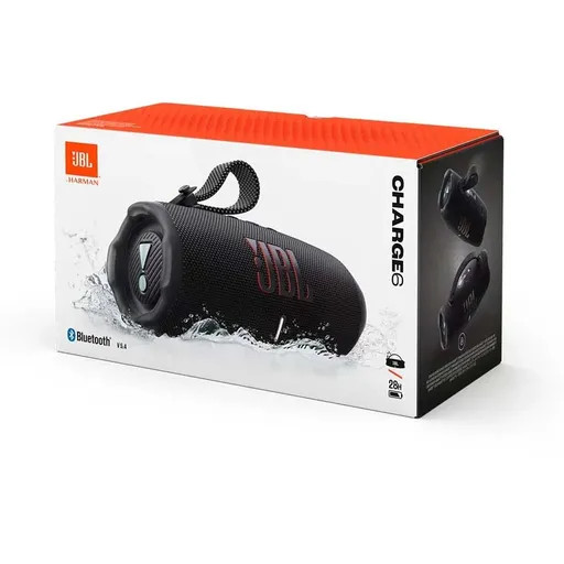 اسپیکر بلوتوثی قابل حمل جی بی ال 40 وات مدل JBL Charge 6