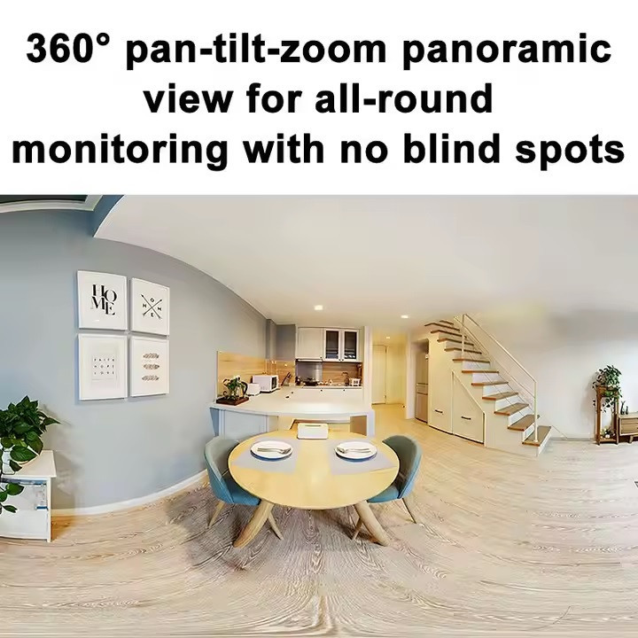 دوربین مداربسته بیسیم شیائومی مدل C301 با رزولوشن 3 مگاپیکسل، چرخش 360 درجه افقی و 107 درجه عمودی، دید در شب رنگی، تشخیص انسان مبتنی بر هوش مصنوعی، صدای دوطرفه و تراشه امنیتی MJA1