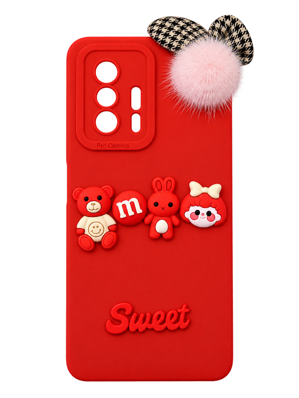 کاور عروسکی sweet شیائومی Note 11 T/11T Pro
