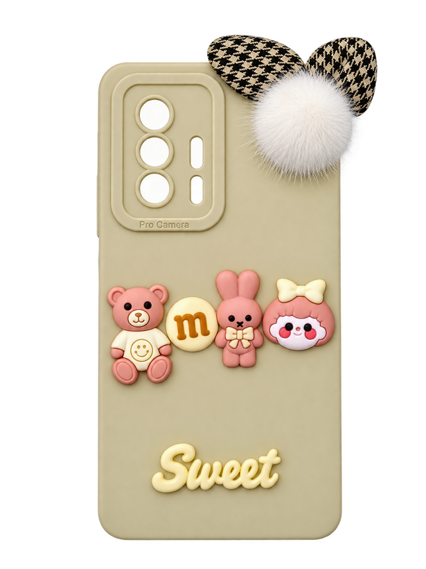 کاور عروسکی sweet شیائومی Note 11 T/11T Pro