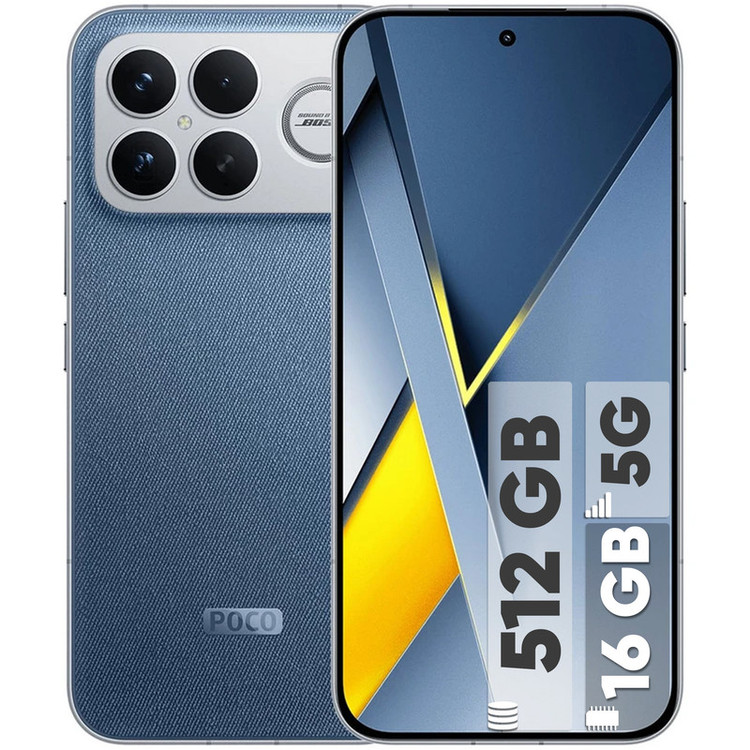 گوشی موبایل شیائومی مدل Poco F8 Ultra دو سیمکارت ظرفیت 512 گیگابایت و رم 16 گیگابایت