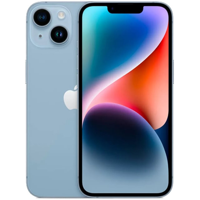 گوشی موبایل اپل مدل iPhone 14 CH دو سیم کارت ظرفیت 128 گیگابایت و رم 6 گیگابایت،ریجستری شده و به همراه کد فعالسازی